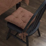 Patriotic Patch Deep Red 14 In Chair Pads, Set Of 8 Vhc Brands. Fixed Price $134.95.
