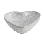 Creative Co-op Stoneware Heart Dish With Antique White Finish. Fixed Price $27.99.