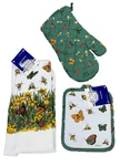 Vintage Revere Mills Quilted Oven Mitt Pot Holder Kitchen Towel 90S Lot Of 3 New. Fixed Price $35.99.