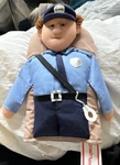 Vtg Winfield Trading Nypd Policeman Oven Pot Holder Hotmitt King Nwt. Fixed Price $29.00.