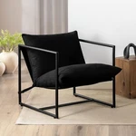 Luxurious Aidan Sling Chair: Durable Suede Armchair For Reading And Relaxing. Fixed Price $191.99.