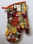 Printed Oven Mitt 7" X 13" Cotton Valley Home Fall Design Colors New Tags Nwt. Fixed Price $6.99.