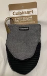 Cuisinart Silicone Non Slip Heat Resistant Mini Oven Mitts Black New. Fixed Price $19.99.