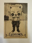 Gideon Bakehouse October 2022 Bernard Week 3 Menu Card W/top Loader. Fixed Price $75.00.