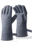 Ozero 932 Heat Resistant Forge Welding Gloves 14 Inches Cowhide Leather - Long. Fixed Price $17.98.