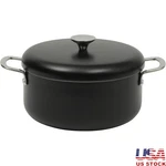 5 Quart Nonstick Aluminum Dutch Oven W/ Lid Induction Safe Cooking Pot New. Fixed Price $65.25.