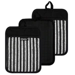 Alselo Silicone Set Of 3 Heat Resistant Non Slip Potholders, Pro.... Fixed Price $32.39.