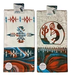Set Of 2 Southwest Vistas Kokopelli Terry Kitchen Towels By Kay Dee Designs. Fixed Price $18.95.
