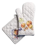 Oven Mitts + Pot Holders 100% Cotton Heat Resistant 7.5"X13" & .... Fixed Price $42.37.