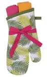 Oven Mitt Kitchen Towel Gift Set Kay Dee Designs Paradise Palm Fronds Tropical. Fixed Price $18.99.