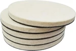 6-INCH Wool Polishing Pad, 5-PACK Felt Pads,. Fixed Price $14.50.