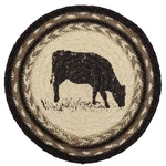 Vhc Brands Sawyer Mill Cow Table Trivet Charcoal Black 8". Fixed Price $24.99.