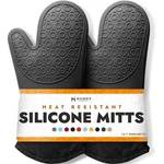 Bpa-free Silicone Oven Mitts Ultra Heat Resistant Up To 500. Fixed Price $25.04.