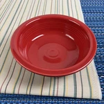Fiesta Cereal Bowl Red Ceramic Round Art Deco Homer Laughlin Usa Dish Kitchen. Fixed Price $9.99.