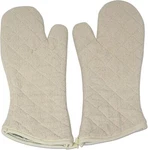 Cotton Quilted Terry Oven Mitts 17 Inches Set Of 2. Fixed Price $26.72.