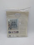 Heritage Lace Curtains "floral Trellis" 72" X 48" Swag Pair Linen Made Usa. Fixed Price $23.00.