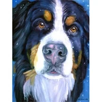 Carolines Treasures 7337CHF Luca The Bernese Mountain Dog Flag Canvas House Size. Fixed Price $38.71.