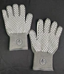 Oven Gloves Pampered Chef Silicone Proof Unused Size Grill Men. Fixed Price $40.00.