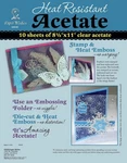 Pack Of 5 Sheets Clear Acetate. Heat Resistant! Nip Just Stamp Emboss.. Fixed Price $10.00.
