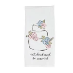 Mud Pie Eat Drink Cotton Hand Towel; 26" X 16 1/2",TOWELS & Dishcloths. Fixed Price $15.97.