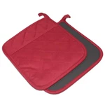 Yekoo 2PCS Cotton And Neoprene Oven Pads Pot Holders With Holder, Red. Fixed Price $17.84.