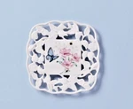 Lenox Butterfly Meadow Trivet Carved Pierced Porcelain Bee Blue Nib. Fixed Price $17.49.
