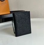 Louis Passport Cover Monogram Empreinte Leather Travel Case Black New. Fixed Price $180.00.