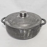 Mcware Inc. Cookware 3.5 Qt Quart 9-1/4" Pot Cast Aluminum W/ Lid Double Handle. Fixed Price $34.99.