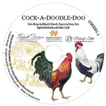 Northcott Cock-a-doodle-doo By Deborah Edwards CDCDD1 Embroidery $59.99/EA. Fixed Price $59.99.
