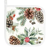 Michel Design Works Cotton Kitchen Potholder Holiday White Spruce. Fixed Price $9.00.