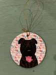 Carolines Treasures Ornament 2.8 X Brindle Pit Bull - Never Used!. Fixed Price $8.00.