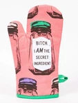 Blue Q Oven Mitt, Bitch Am The Secret Ingredient. Fixed Price $30.62.