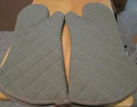 New Star Foodservice 32048 Commercial Grade Flame Retardant/resistant Oven Mitt. Fixed Price $12.00.