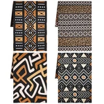 African Kitchen Towels Set Of 4 Boho Decorative Nativetea Dish Hand Mu.... Fixed Price $31.20.