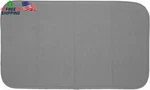 Unbranded Vero Safe Reversible Dish Drying Mat 16X28 Ultra Absorbent Pewter. Fixed Price $28.98.