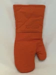 All-clad Silicone & Cotton Oven Mitt 1-PACK Easy Grip Tangerine Orange 14X7 Nwot. Fixed Price $19.99.
