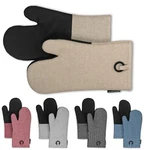 Heat Resistant Thick Soft Quilted Kitchen Cotton & Neoprene Oven Glove Mitts. Fixed Price $16.44.