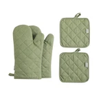 Oven Mitts And Pot Holders 4 Pcs Set,high 500 Degree Extra Thicken Long Kitch.... Fixed Price $21.34.