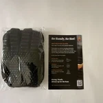 Heat Resistant Silicone Oven Gloves Set, Black, Non-slip, 5-FINGER Dexterity. Fixed Price $8.99.