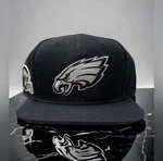 New Nfl Philadelphia Eagles Pro Standard Black Helmet Side Patch Snapback Hat. Fixed Price $32.00.