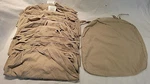 9 Brentwood Originals Chair Cushion Covers With Ties Driftwood No Stuffing. Fixed Price $29.99.