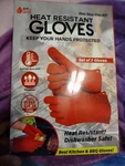 Just Heat Resistant Silicone Gloves Mitts Grilling Bbq Kitchen Cooking New. Fixed Price $11.00.