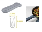 Lodge Deluxe Hot Handle Holder, Stone Gray / Silicone #ASDHH06 Ships Free. Fixed Price $11.89.