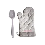 Mary & Martha / Dayspring - Oven Mitt Spatula Set New. Fixed Price $14.00.