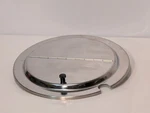 Stainless Steel Hinged Inset Cover 11.5" With Kool-touch Handle, Pre-owned. Fixed Price $22.99.