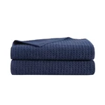 Northern Pacific 2-PIECE Navy Blue Cotton Bath Towel Set. Fixed Price $44.41.