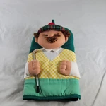 Vintage Man Golfer Oven Mitt Potholder Winfield Trading Collectible 1994. Fixed Price $11.26.
