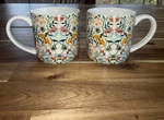Ulster Weavers Bee Bloom Bone China Coffee Tea Cup Mug Set 2 Euc. Fixed Price $28.00.