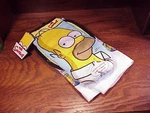 Vintage 2005 The Simpsons Homer Oven Mitt Pot Holder Dish Towel Kitchen Set Nwt. Fixed Price $22.95.