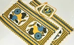 Vintage Royal Terry Kitchen Hand Towels Pot Holder Fruit Set Of 4 60S 70S. Fixed Price $40.00.
